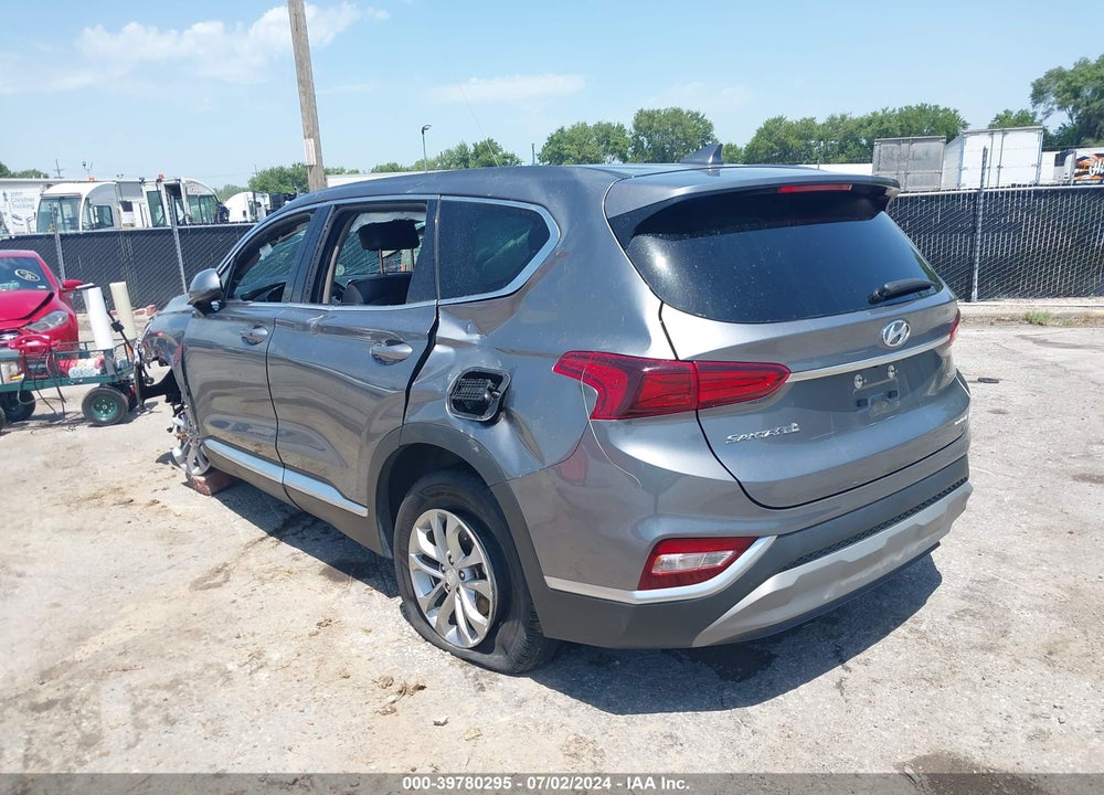 2019 HYUNDAI SANTA FE SEL VIN: 5NMS3CAD0KH043792