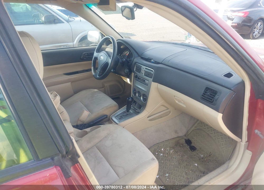 2008 SUBARU FORESTER 2.5X VIN: JF1SG63618H706176