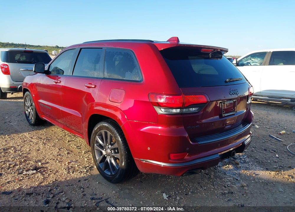 2018 JEEP GRAND CHEROKEE HIGH ALTITUDE 4X4 VIN: 1C4RJFCT9JC309589
