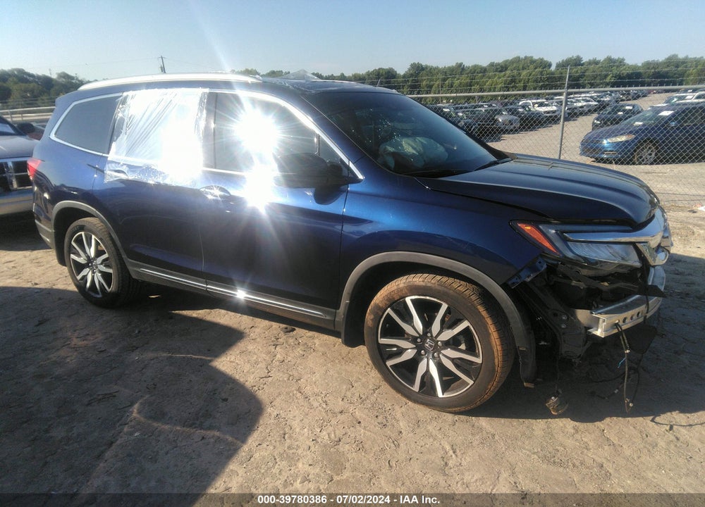 2019 HONDA PILOT TOURING VIN: 5FNYF5H62KB007026