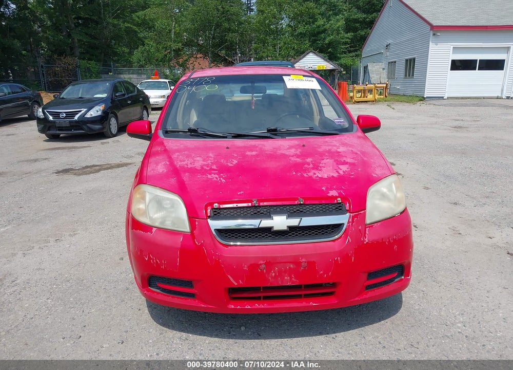 2009 CHEVROLET AVEO LT VIN: KL1TD56EX9B346678