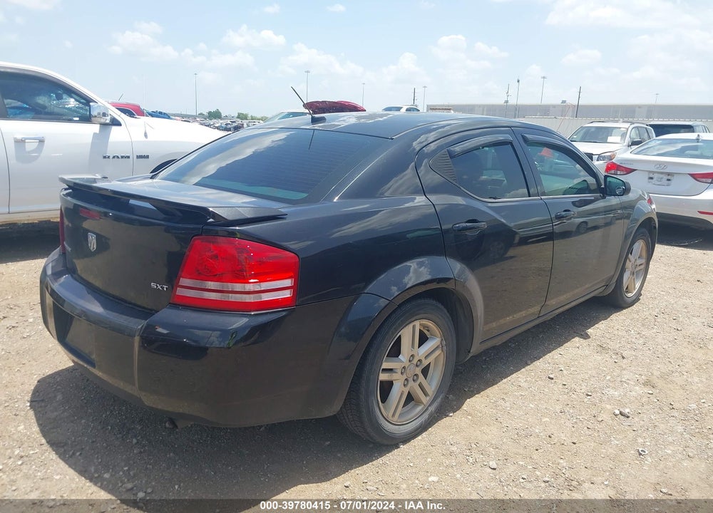 2008 DODGE AVENGER SXT VIN: 1B3LC56K98N288479
