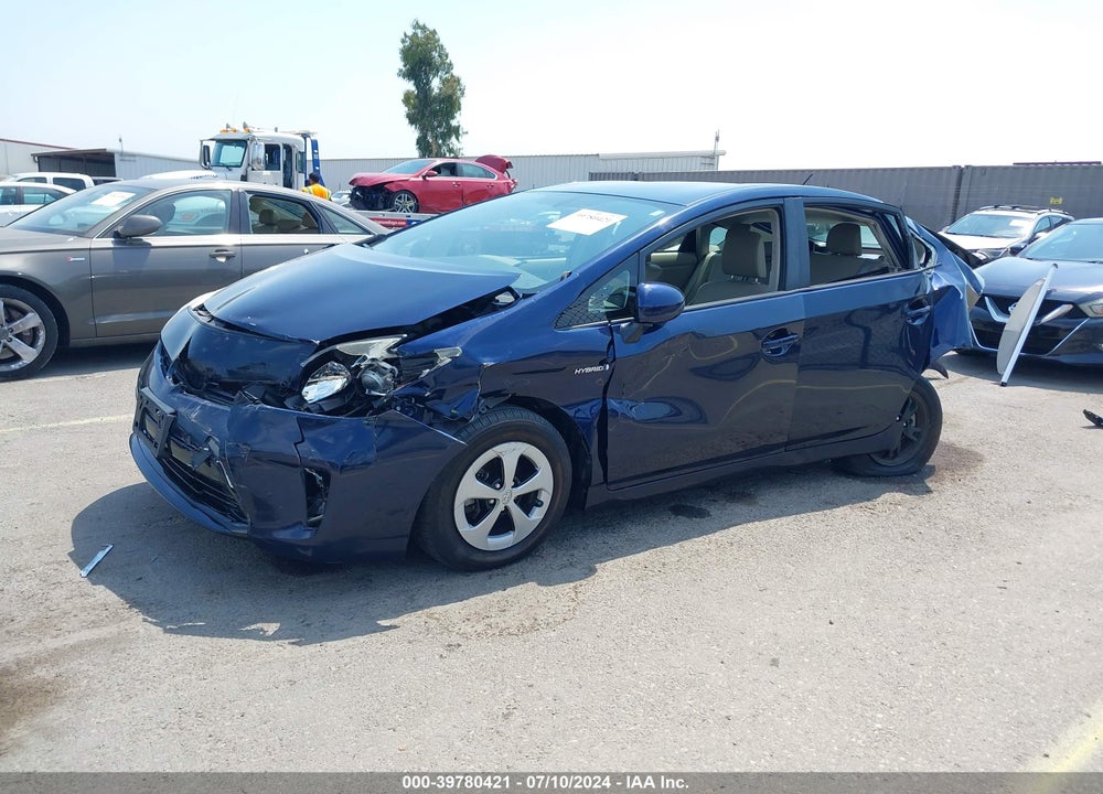 2013 TOYOTA PRIUS FOUR VIN: JTDKN3DU6D1689986