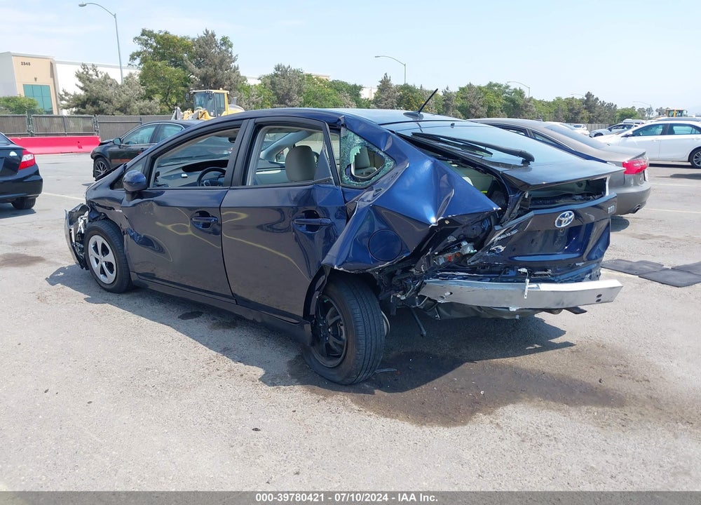 2013 TOYOTA PRIUS FOUR VIN: JTDKN3DU6D1689986