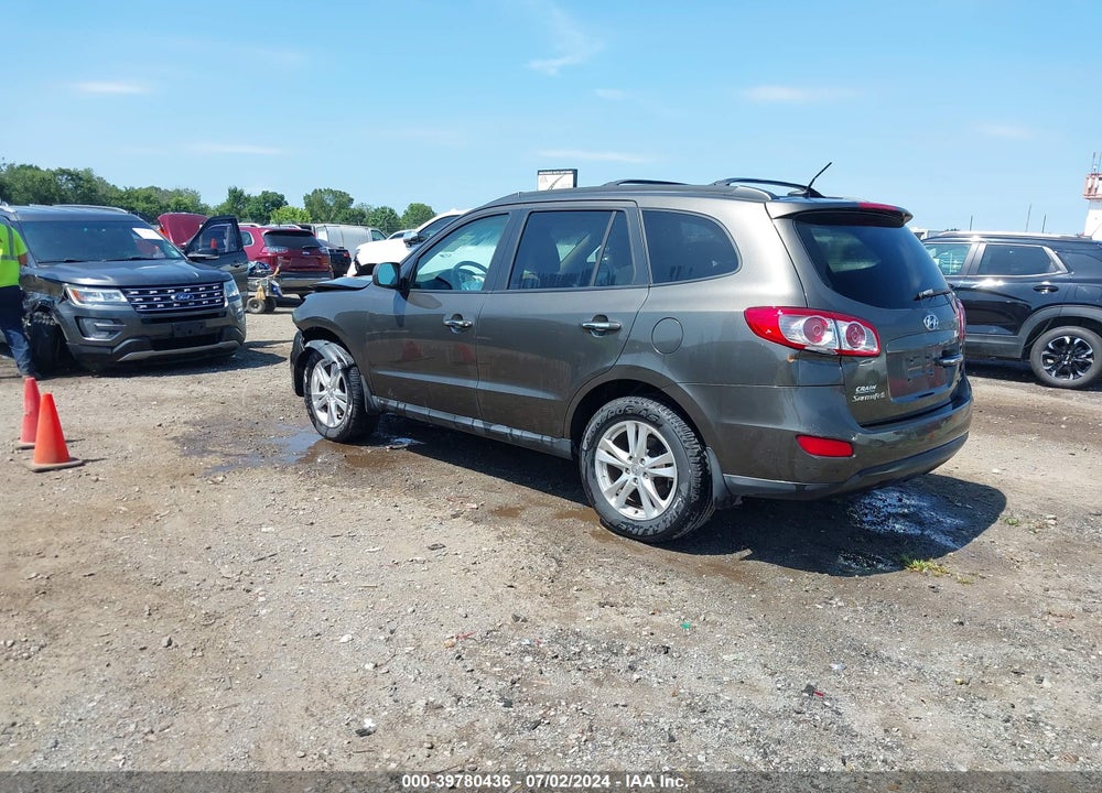 2012 HYUNDAI SANTA FE LIMITED V6 VIN: 5XYZKDAG7CG140226