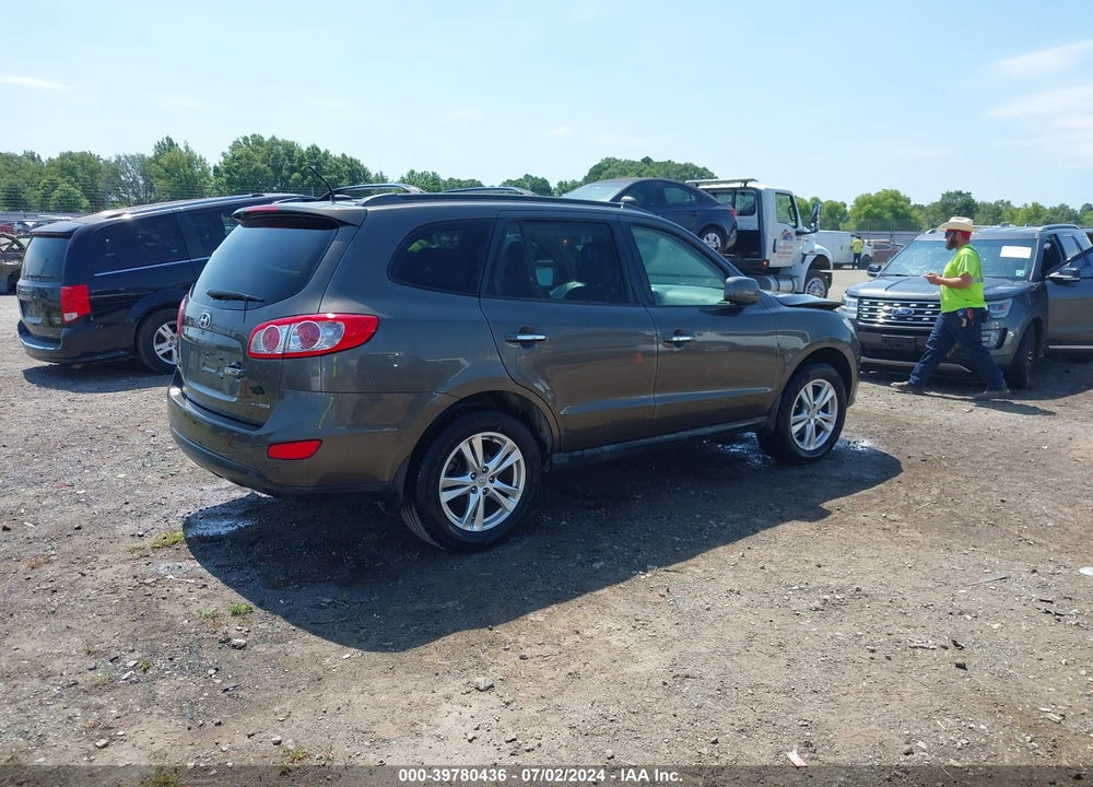 2012 HYUNDAI SANTA FE LIMITED V6 VIN: 5XYZKDAG7CG140226