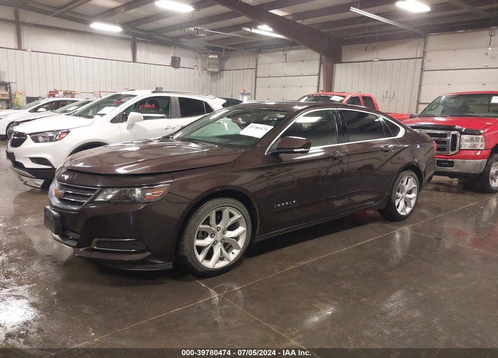 2015 CHEVROLET IMPALA 2LT VIN: 2G1125S33F9267370
