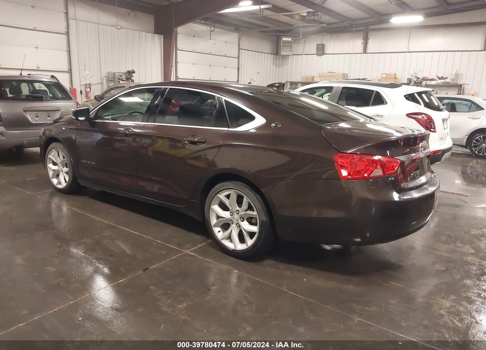 2015 CHEVROLET IMPALA 2LT VIN: 2G1125S33F9267370