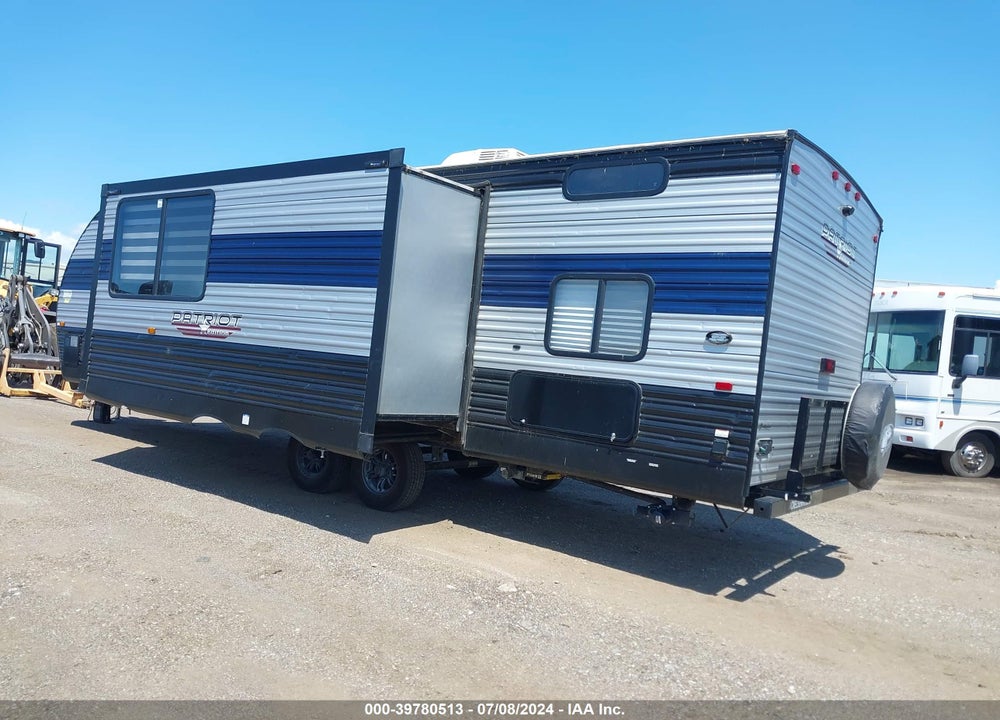 2022 CHEROKEE 274BRB VIN: 4X4TCKC21NX156599
