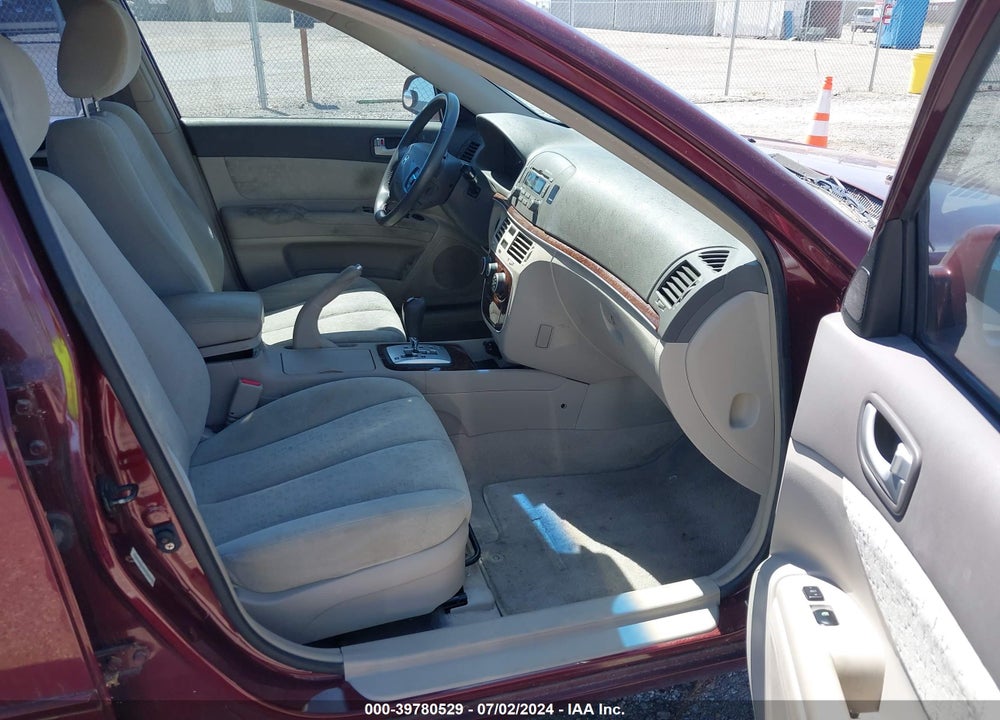 2007 HYUNDAI SONATA GLS VIN: 5NPET46C67H230323