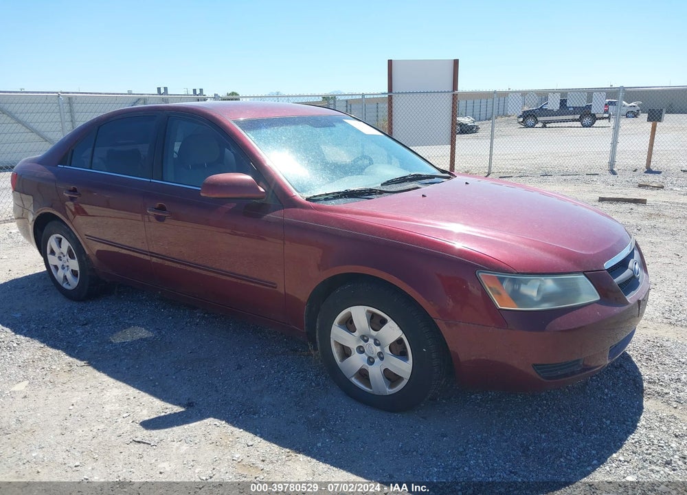 2007 HYUNDAI SONATA GLS VIN: 5NPET46C67H230323