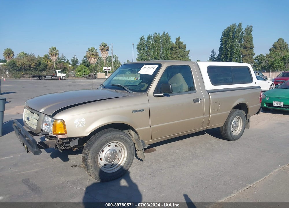 2002 FORD RANGER XL/XLT VIN: 1FTYR10D62PA67522