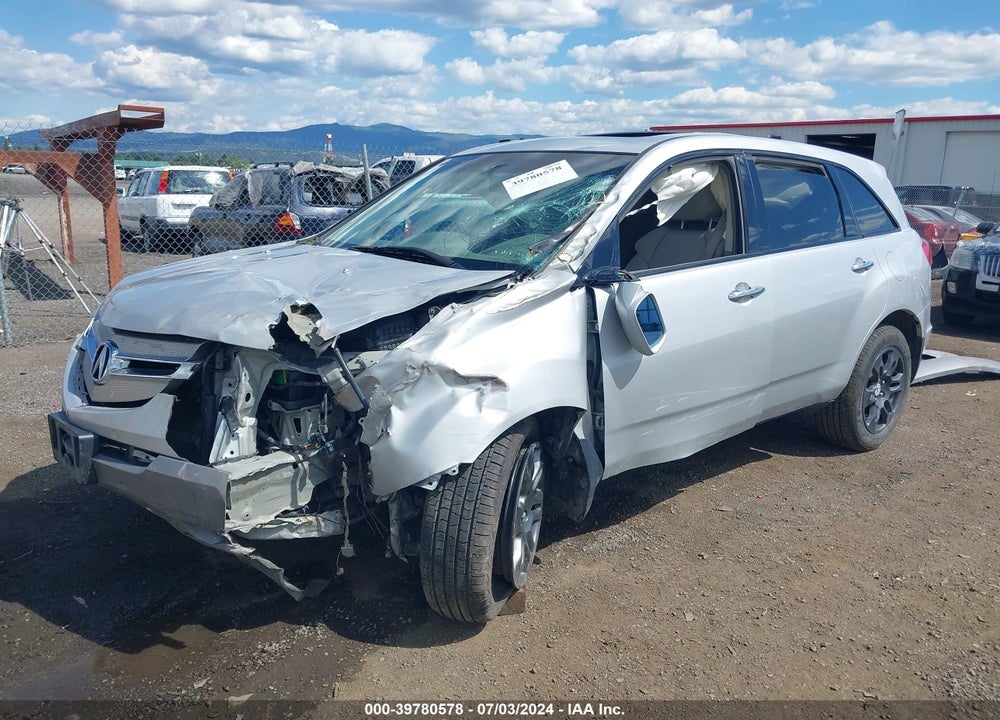 2009 ACURA MDX TECHNOLOGY PACKAGE VIN: 2HNYD28639H517159
