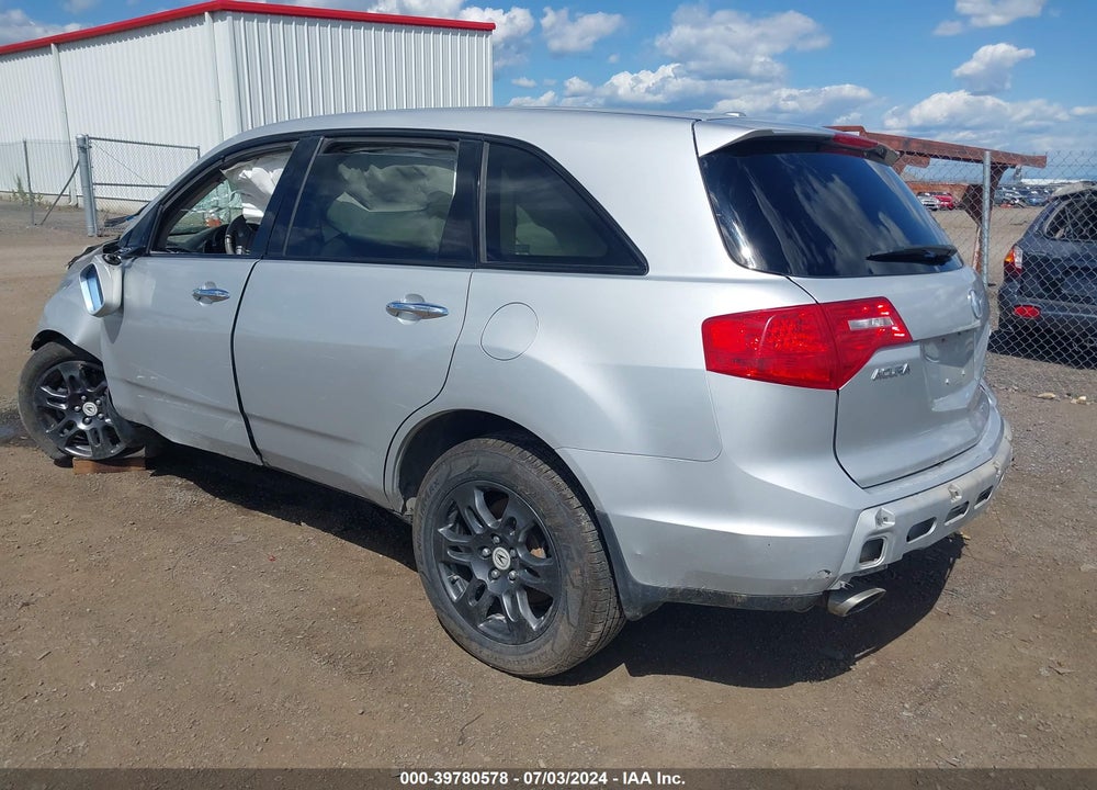 2009 ACURA MDX TECHNOLOGY PACKAGE VIN: 2HNYD28639H517159