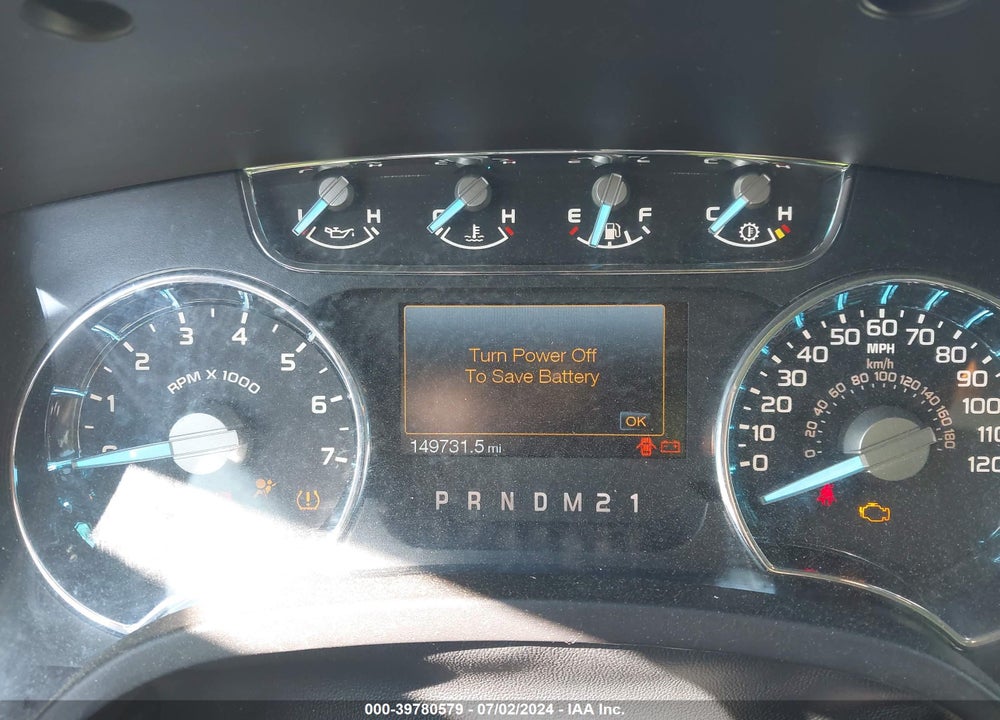 2011 FORD F-150 LARIAT VIN: 1FTFW1ET0BFD35597