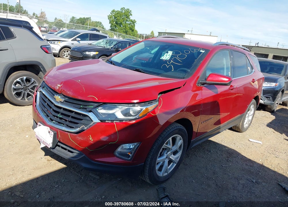 2020 CHEVROLET EQUINOX AWD LT 2.0L TURBO VIN: 3GNAXVEX7LS518971