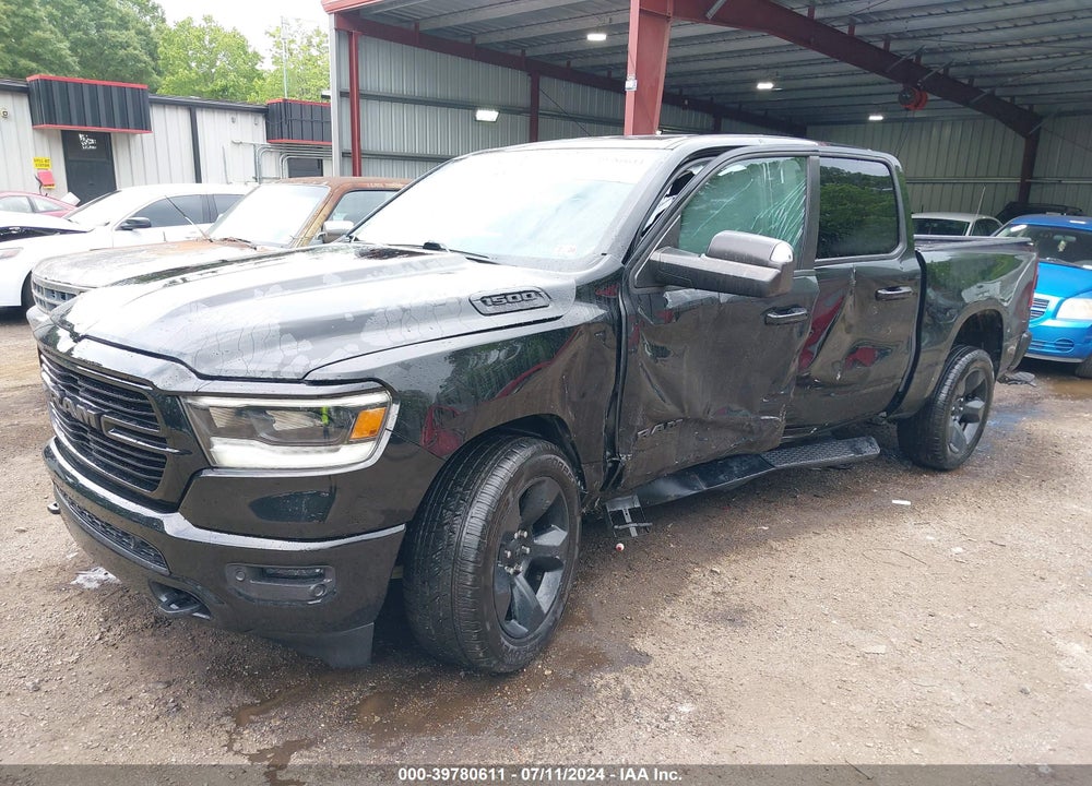 2019 RAM 1500 BIG HORN/LONE STAR 4X4 5'7 BOX VIN: 1C6SRFFT0KN826010