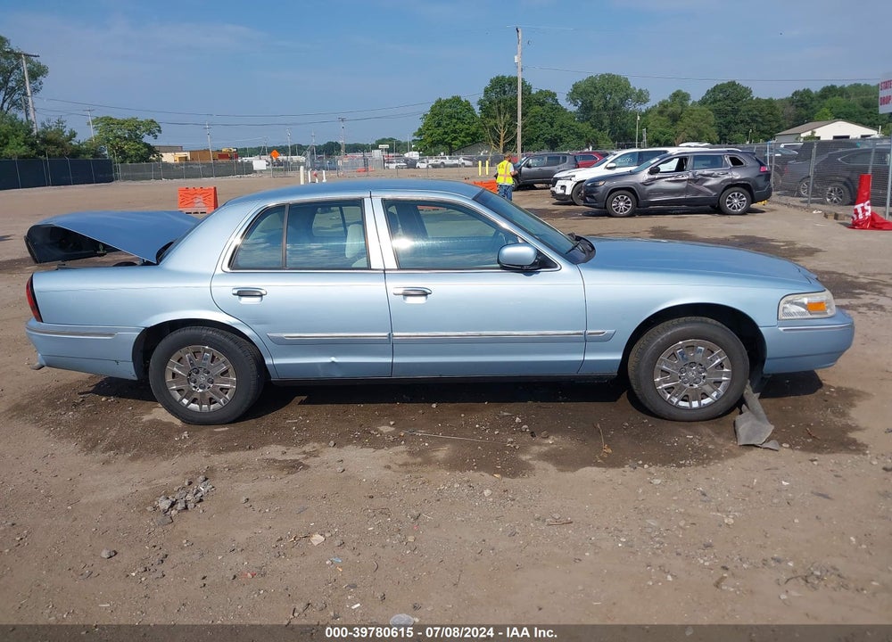 2008 MERCURY GRAND MARQUIS GS VIN: 2MEFM74V58X614387