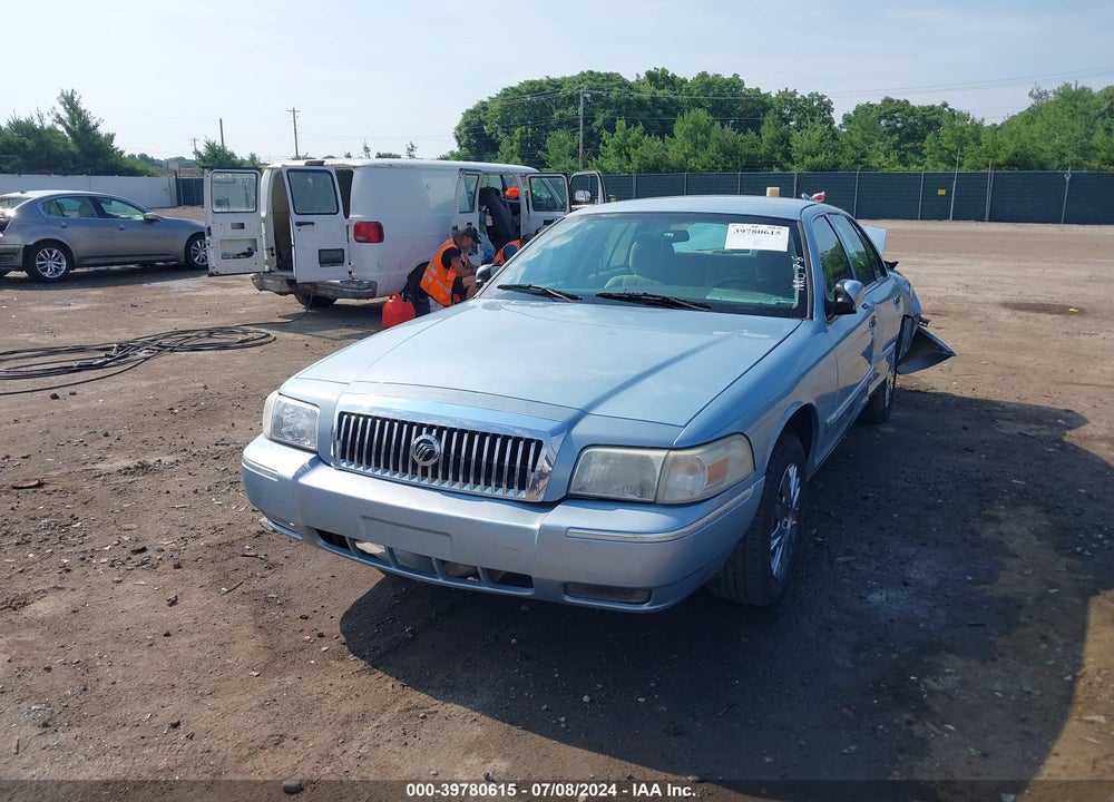 2008 MERCURY GRAND MARQUIS GS VIN: 2MEFM74V58X614387