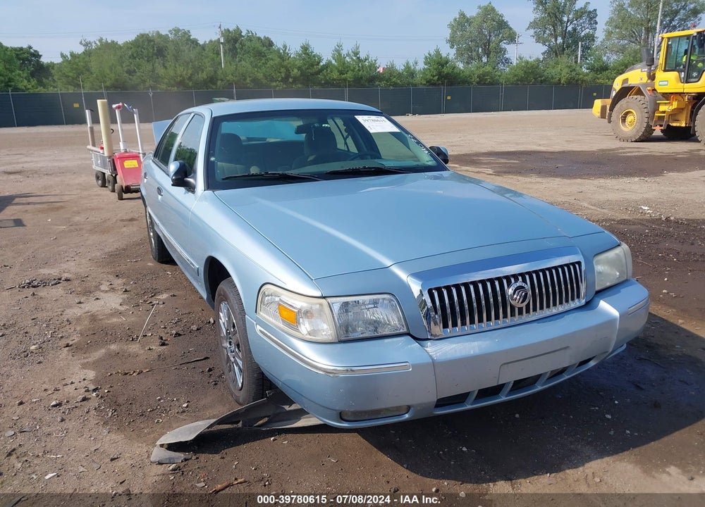 2008 MERCURY GRAND MARQUIS GS VIN: 2MEFM74V58X614387