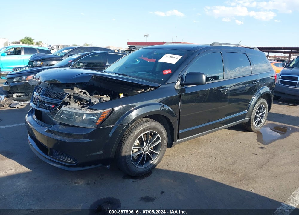2018 DODGE JOURNEY SE VIN: 3C4PDCAB6JT473877