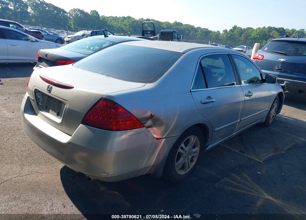 2006 HONDA ACCORD 2.4 SE VIN: 1HGCM56386A055672