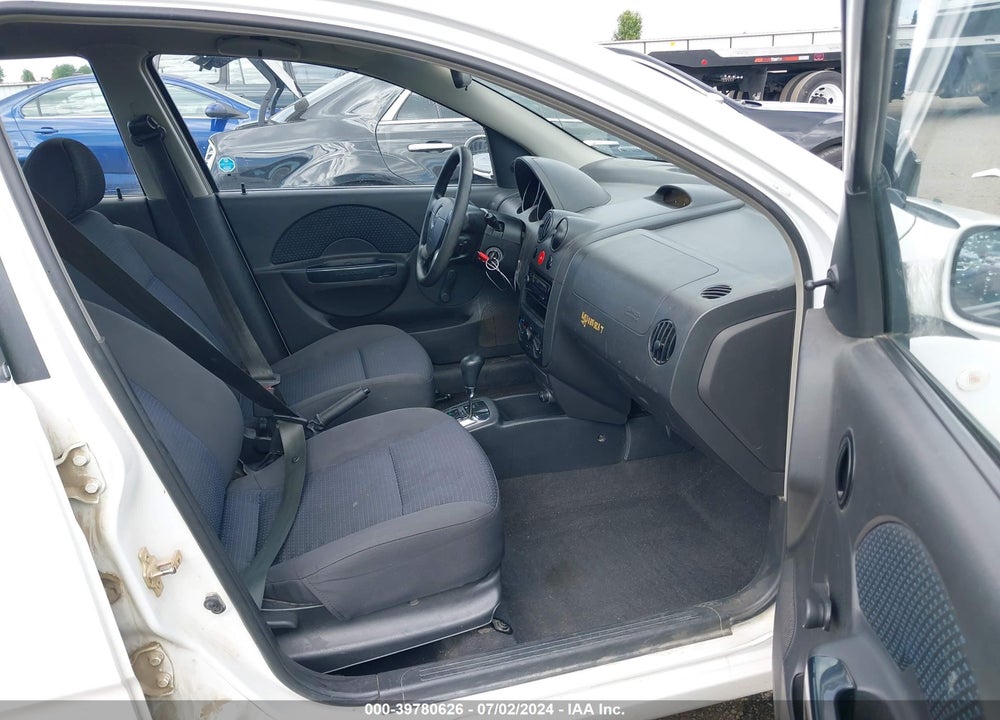 2006 CHEVROLET AVEO LS VIN: KL1TD56676B550214