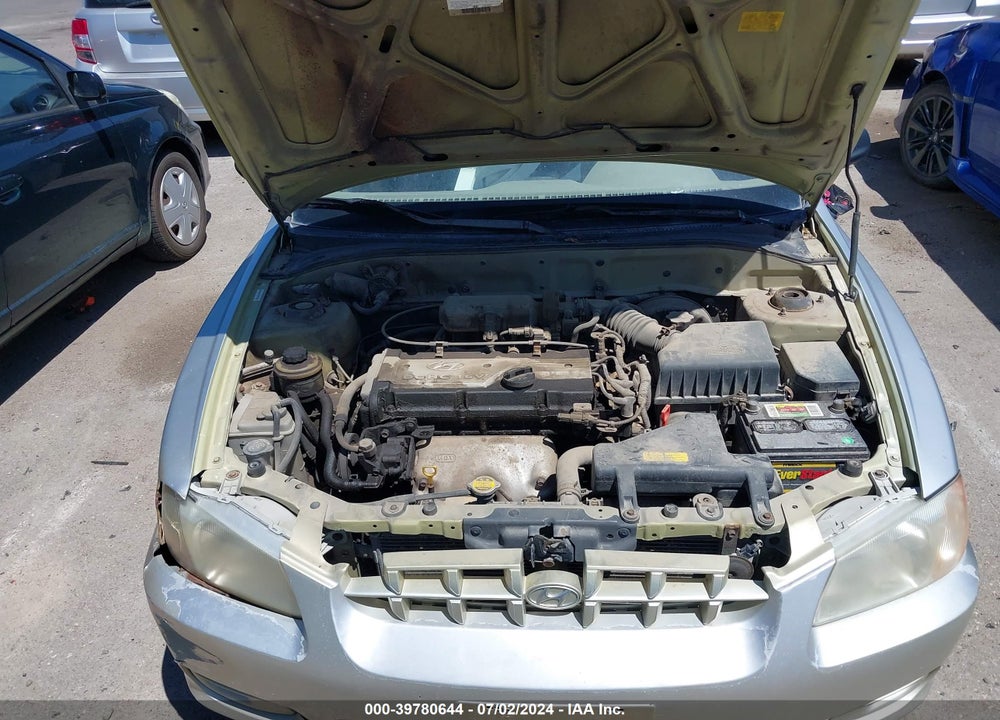 2001 HYUNDAI ACCENT GL VIN: KMHCG45C21U215775