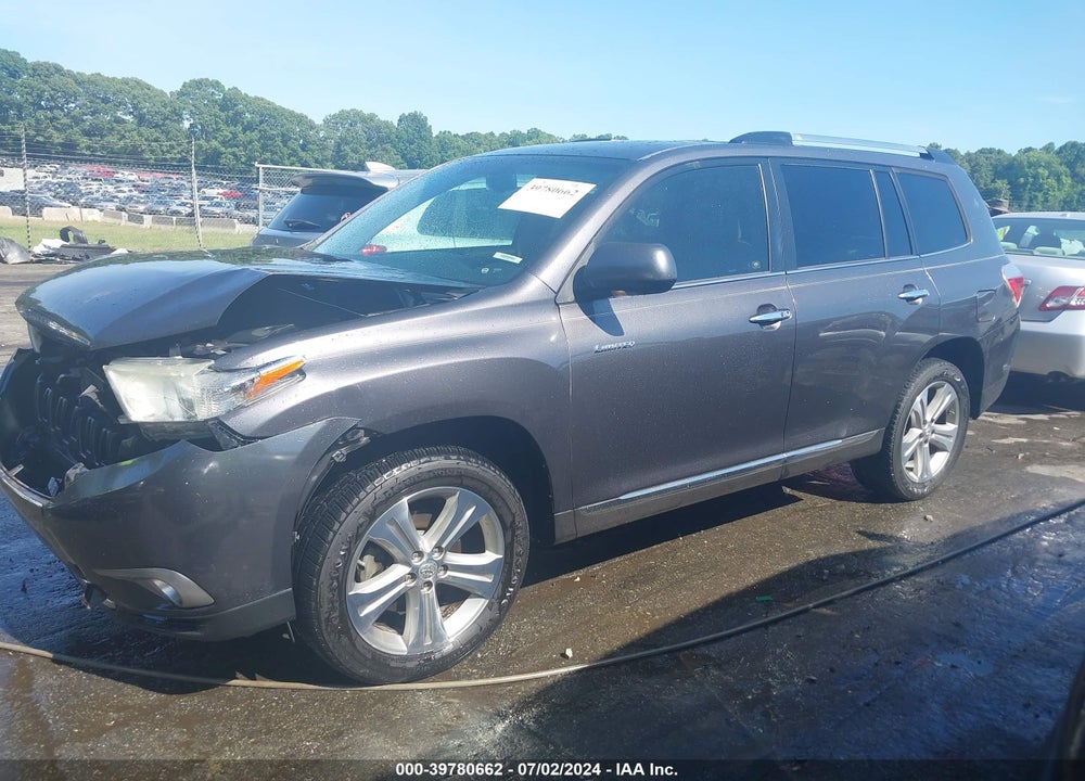 2013 TOYOTA HIGHLANDER LIMITED V6 VIN: 5TDDK3EH3DS204323