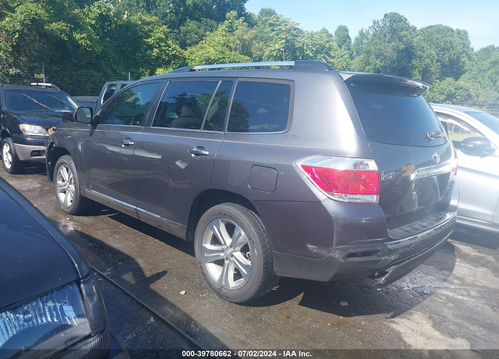 2013 TOYOTA HIGHLANDER LIMITED V6 VIN: 5TDDK3EH3DS204323