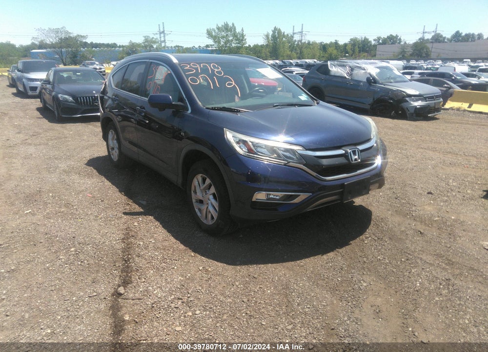 2016 HONDA CR-V EX-L VIN: 5J6RM4H73GL104196