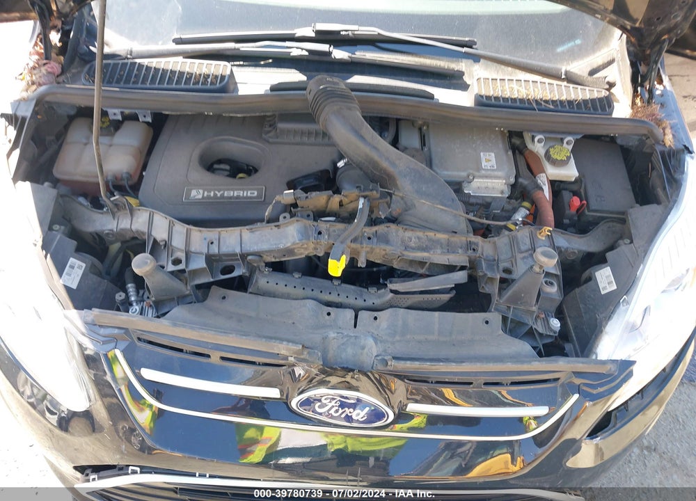 2018 FORD C-MAX HYBRID SE VIN: 1FADP5AU8JL104818