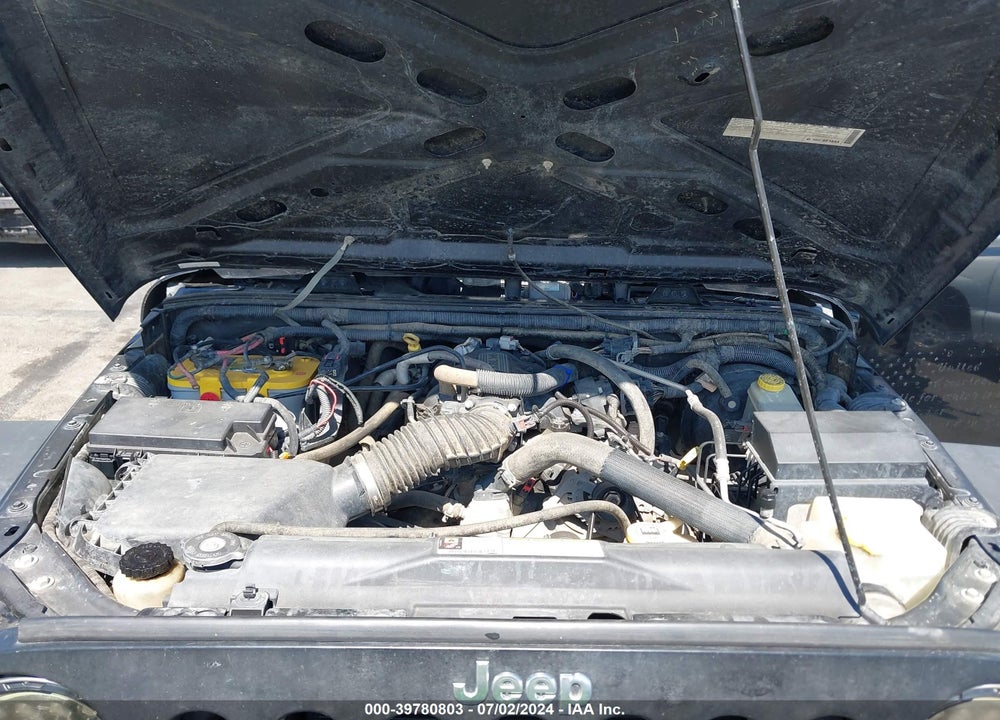 2008 JEEP WRANGLER X VIN: 1J4FA24138L513012