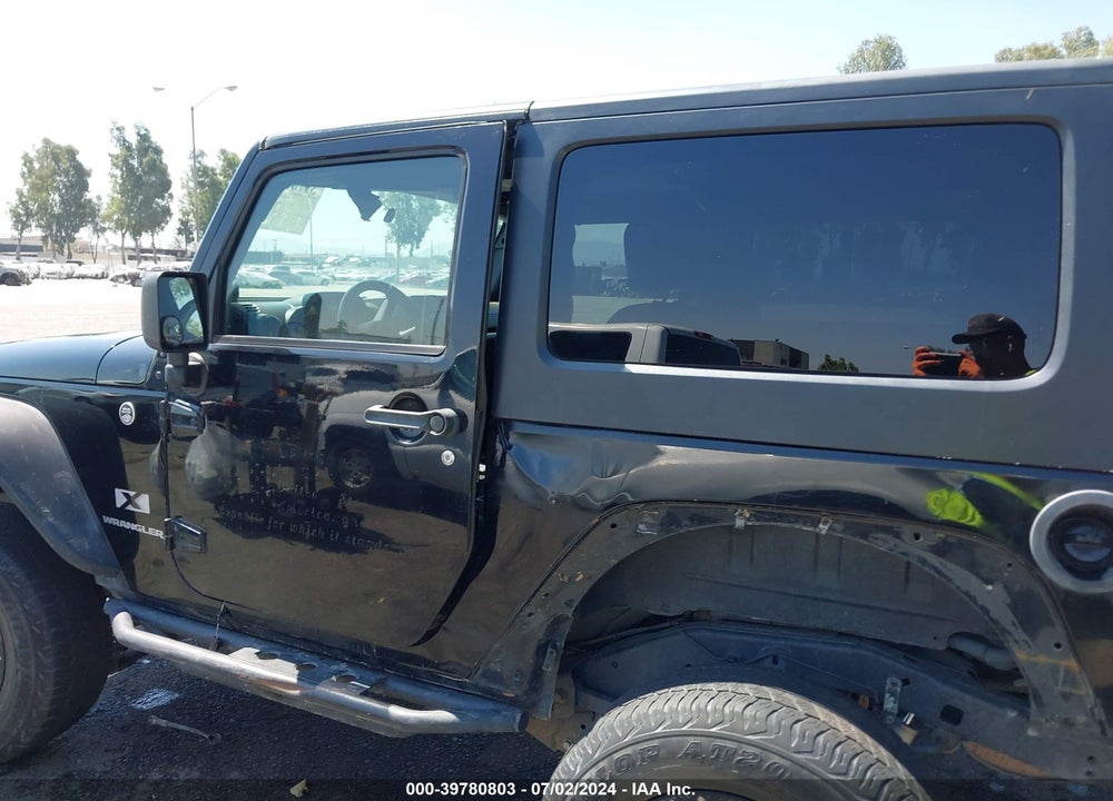 2008 JEEP WRANGLER X VIN: 1J4FA24138L513012