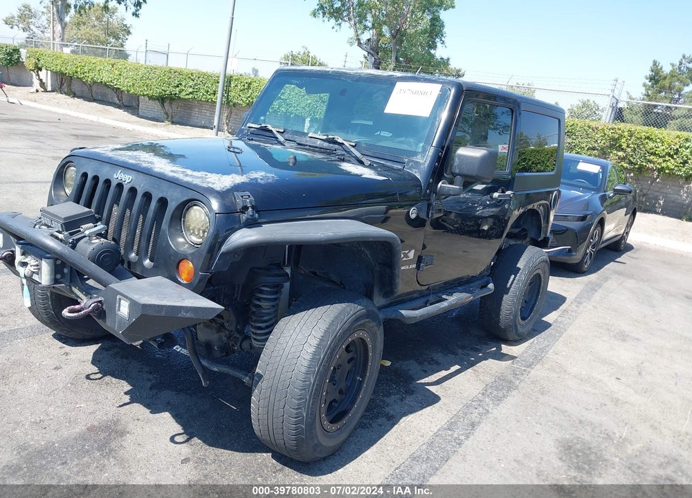 2008 JEEP WRANGLER X VIN: 1J4FA24138L513012
