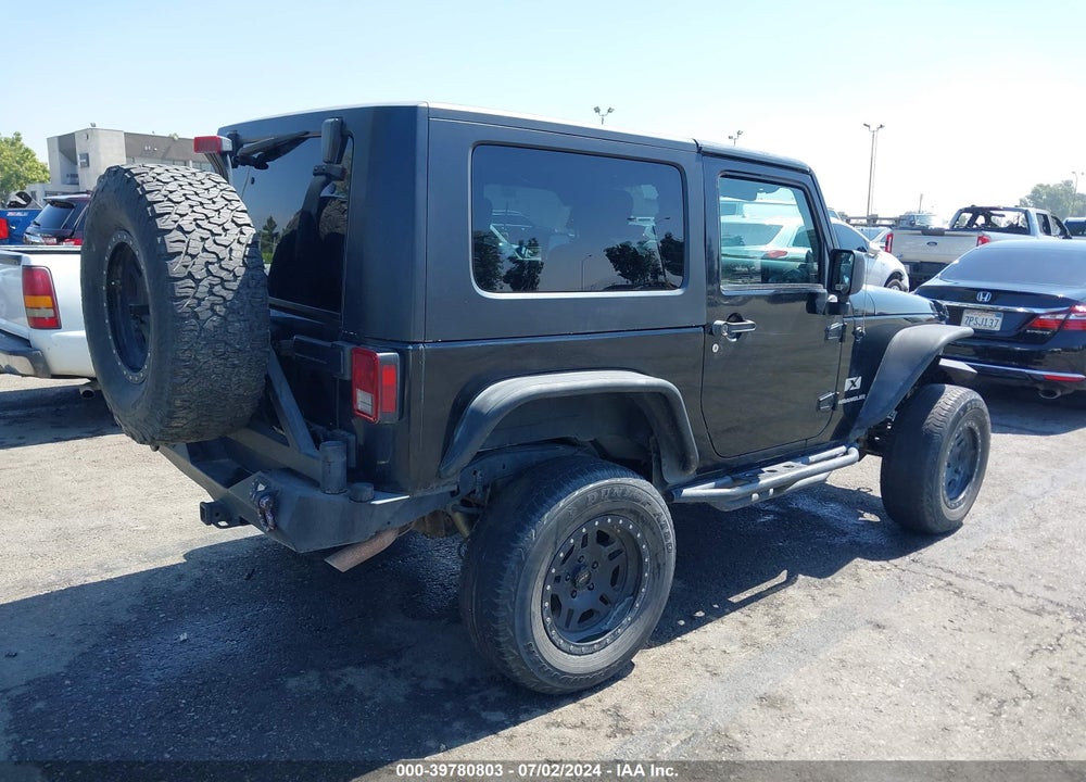 2008 JEEP WRANGLER X VIN: 1J4FA24138L513012