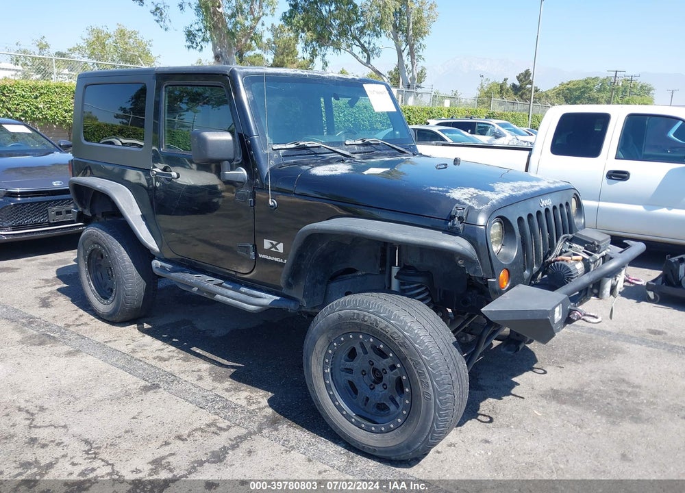 2008 JEEP WRANGLER X VIN: 1J4FA24138L513012