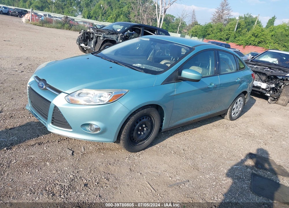 2012 FORD FOCUS SE VIN: 1FAHP3F21CL319974
