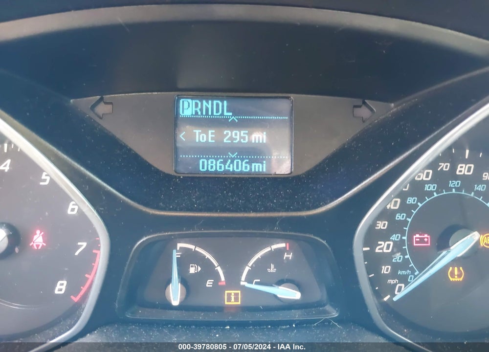 2012 FORD FOCUS SE VIN: 1FAHP3F21CL319974