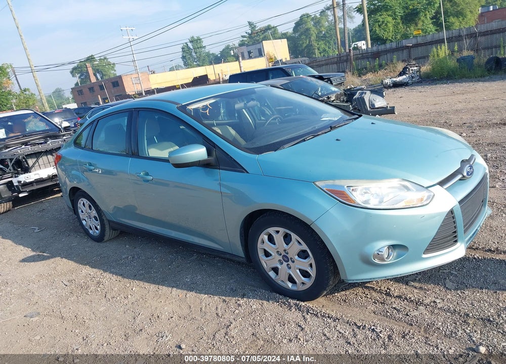2012 FORD FOCUS SE VIN: 1FAHP3F21CL319974