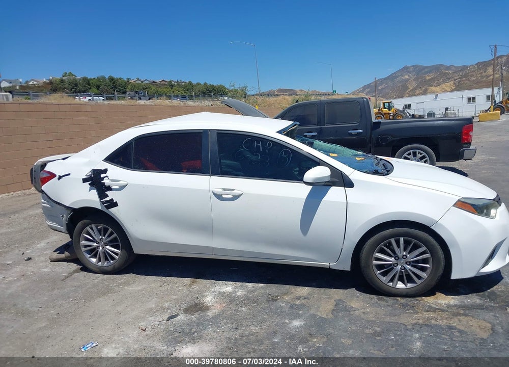 2014 TOYOTA COROLLA LE PLUS VIN: 5YFBURHE9EP105568