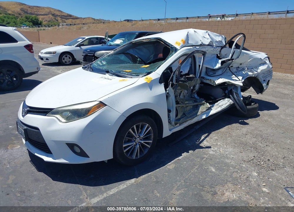 2014 TOYOTA COROLLA LE PLUS VIN: 5YFBURHE9EP105568