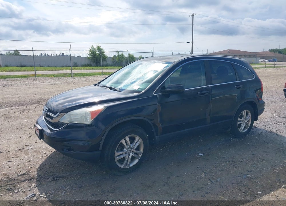 2010 HONDA CR-V EX-L VIN: 5J6RE4H76AL056195