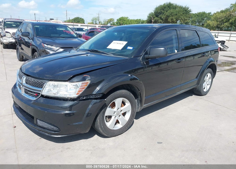 2013 DODGE JOURNEY AMERICAN VALUE PKG VIN: 3C4PDCAB2DT509245