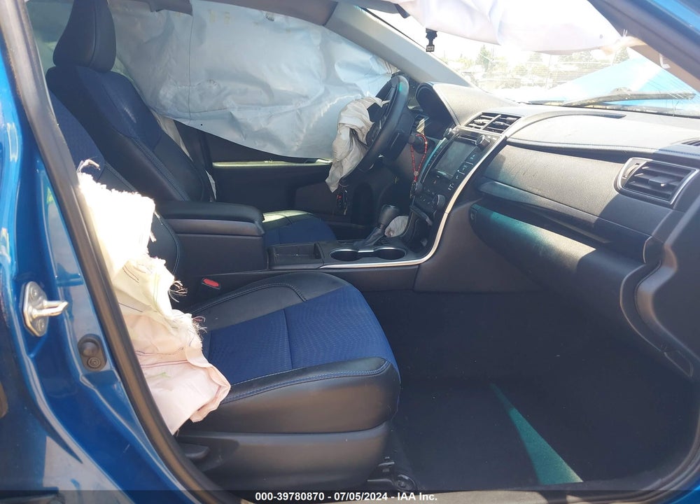 2016 TOYOTA CAMRY SE VIN: 4T1BF1FK3GU512968