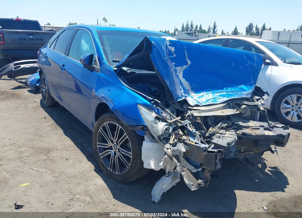 2016 TOYOTA CAMRY SE VIN: 4T1BF1FK3GU512968