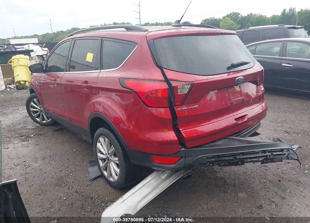 2019 FORD ESCAPE SEL VIN: 1FMCU9HD9KUA73307