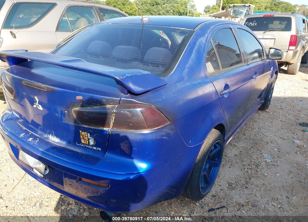 2008 MITSUBISHI LANCER GTS VIN: JA3AU86UX8U004609