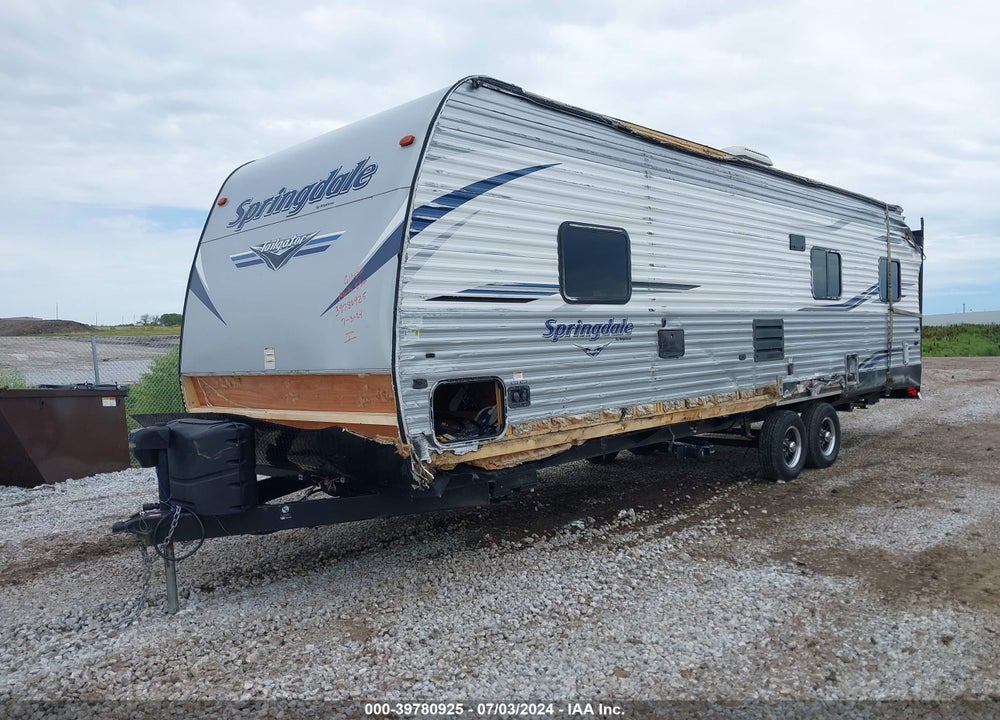 2019 KEYSTONE RV TRAVEL TRAILER VIN: 4YDT27T25K3104866