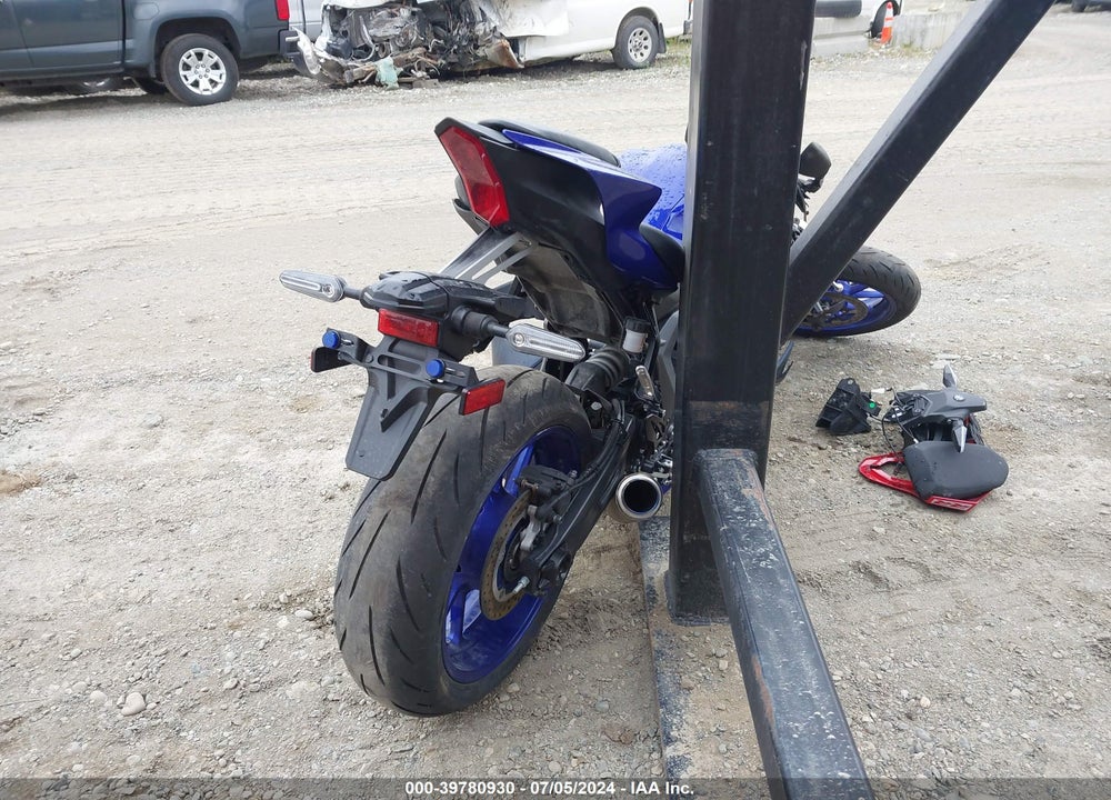 2023 YAMAHA YZFR7 VIN: JYARM38E6PA006477